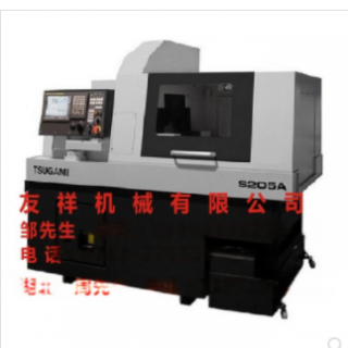 日本津上车床 S205A 走心机 CNC精密自动车床 CNC刀塔车床