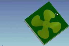 CAXA实体设计快速绘制风扇（图文教程）