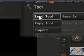 zbrush中如何贴图映射