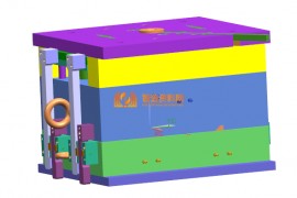 塑胶模具设计全套图纸0132