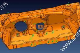 汽车件钣金产品图纸0009