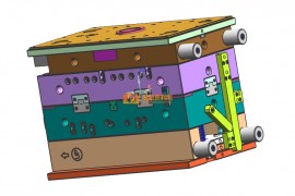 塑胶模具设计全套图纸0261