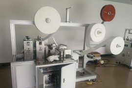 KN95内置鼻梁骨打片机，口罩机市场红利还有多久