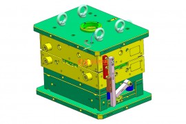 塑胶汽车模具设计结构图纸0012