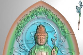 莲花底立观音-19