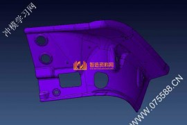 汽车件钣金产品图纸0043