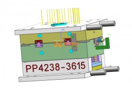塑胶模具设计全套图纸0298