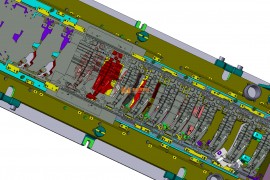 VISI五金汽车模具结构图纸0075