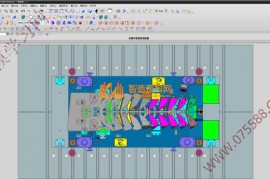 五金汽车模具结构图纸0038