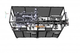 全自动撕离心膜AOI检测上下料片料撕膜机