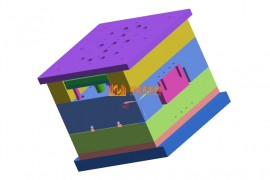 塑胶模具设计全套图纸0179