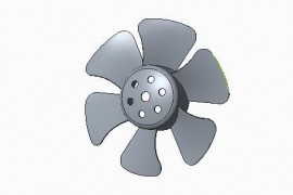 今天小编给大家分享电风扇风扇叶的建模过程