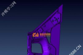 汽车件钣金产品图纸0028