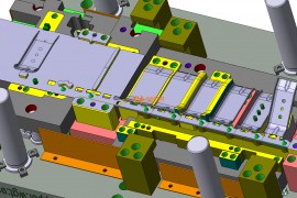 VISI五金汽车模具结构图纸0037