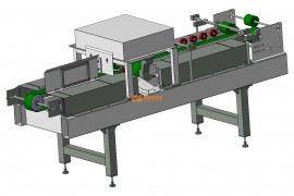 地板长边封蜡机