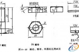 机械制图教程—9-2螺纹紧固件及其连接（图文教程）