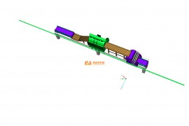 自动滚轮柑橘剥皮机