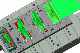 VISI五金汽车模具结构图纸0011