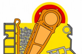 鄂式破碎机运动原理与结构动画演示（图文教程）