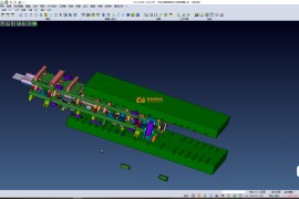 汽车车身钢板多工位级进模
