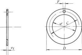整圆止推垫圈主要尺寸和公差(图文教程)
