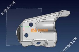 汽车冲压零部件产品图纸0008