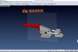 C20电池模组连接片与极柱焊接夹具
