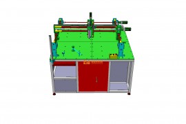 龙门式三轴模组划痕非标测试机