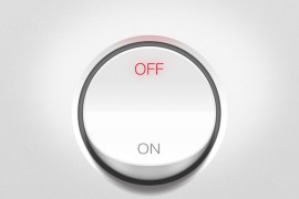 Photoshop制作简洁大气的圆形开关图标教程(图文教程)