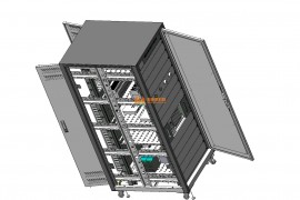 机柜三维源文件