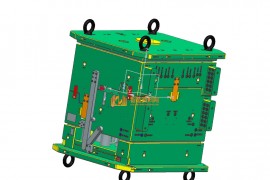 塑胶汽车模具设计结构图纸0003