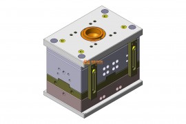 塑胶模具设计结构图纸0104