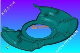 汽车冲压件产品图纸0062
