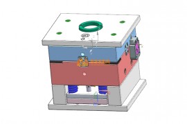 塑胶模具设计全套图纸0264
