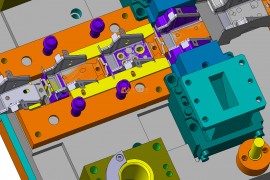 VISI五金汽车模具结构图纸0009