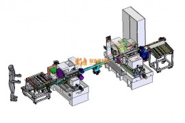 全自动送料系统自动磨削生产线