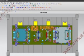 五金汽车模具结构图纸0073