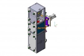自动冲模机电池铝塑膜成型机