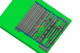 VISI五金汽车模具结构图纸0073