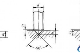 轴上固定螺钉用孔(JB/ZQ4251-1997)(图文教程)