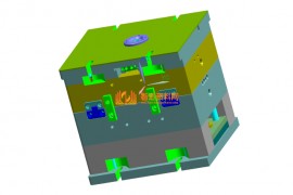 塑胶模具设计全套图纸0178