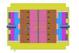 塑胶模具分模图纸0017