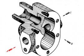 绘零件图时视图选择方法（图文教程）