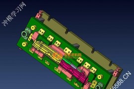 VISI汽车模具结构图纸0006