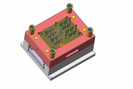 塑胶模具设计结构图纸0133