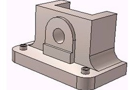 CAXA基础实例教程-2.零件设计之底座（图文教程）