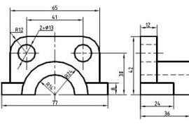 CAD绘图技能实验（九）绘制实体模型，然后由实体生成三视图（图文教程） ...