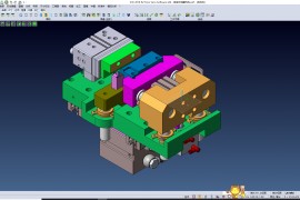 自动侧翻边机构