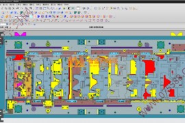 五金汽车模具结构图纸0062
