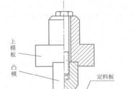 冲压模具设计V形和U形冲压件的模具设计图解